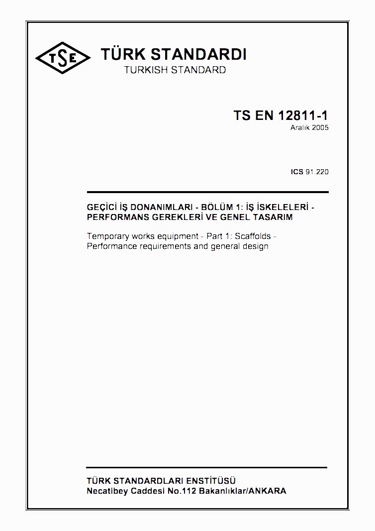 TS EN 12811-1